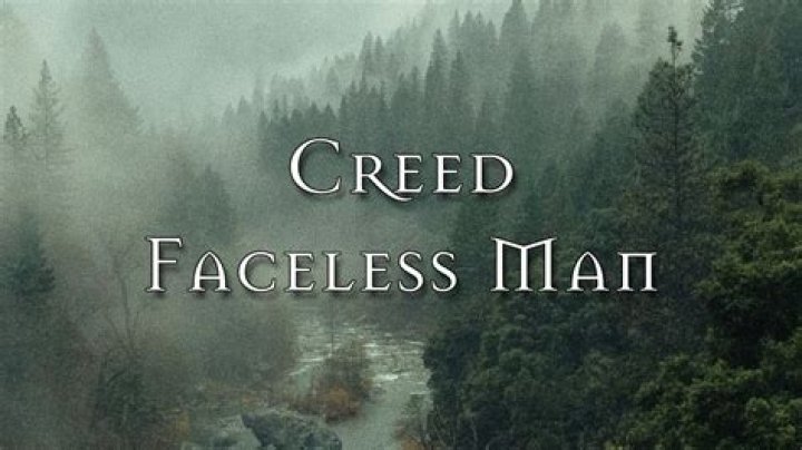 Creed’s
Faceless Man Lyrics