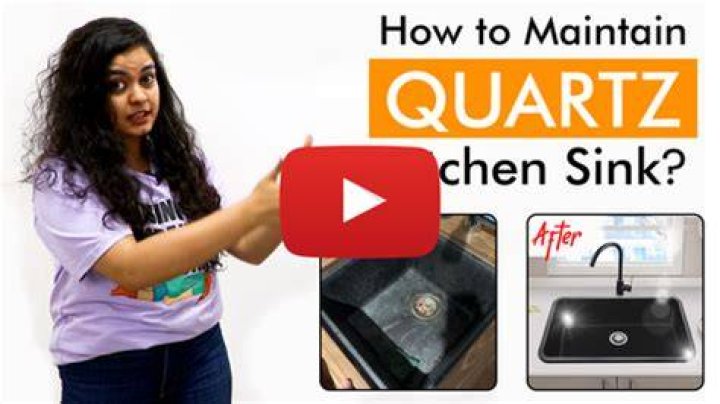 How to clean quartz sink
