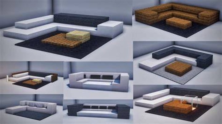 How to make a couch in minecraft