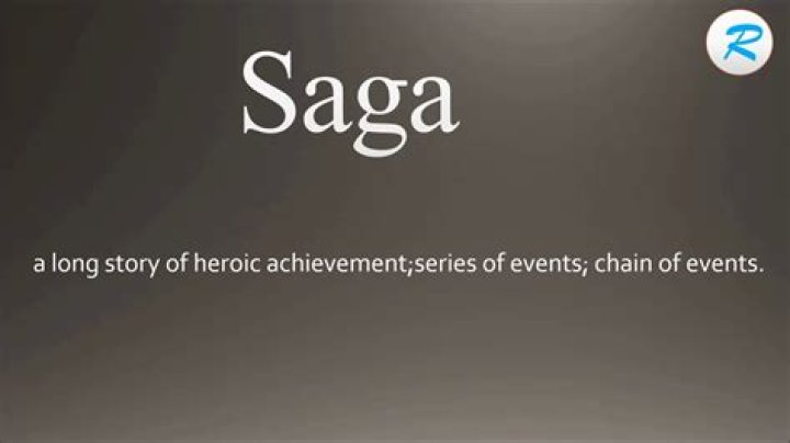 How to pronounce saga