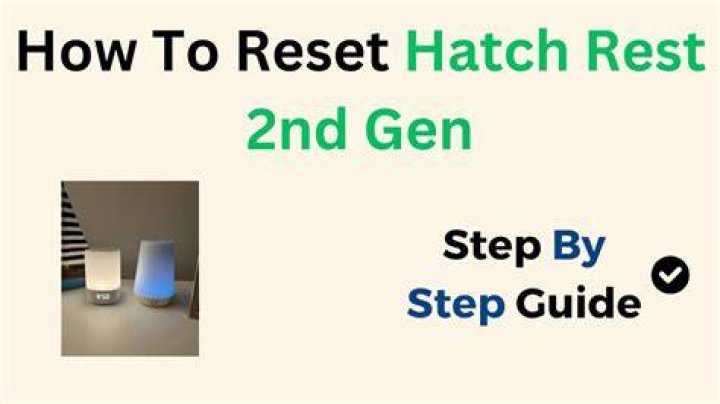 How to reset hatch rest
