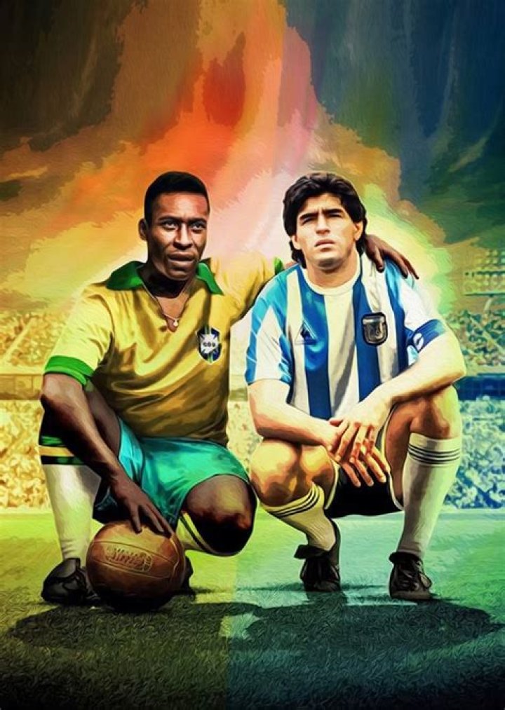 Pele -Diego Maradona&nbsp;